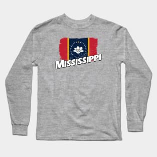 Mississippi flag Long Sleeve T-Shirt